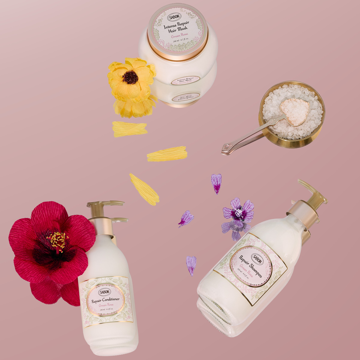 リペアマスク (グリーン・ローズ)』 | SABON (サボン)
