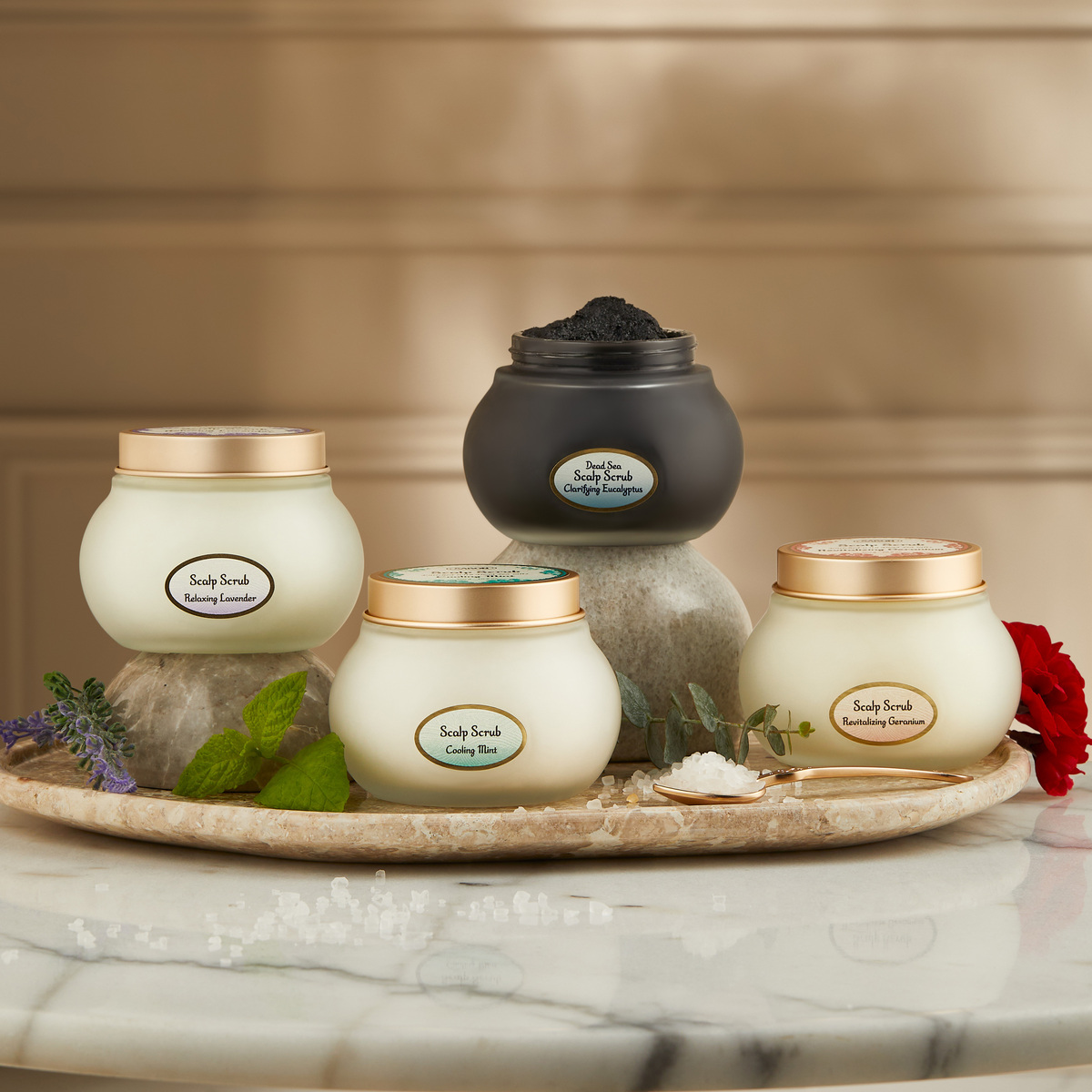 ヘッドスクラブトリオ (リプレニッシング(ゼラニウム))』 | SABON (サボン)