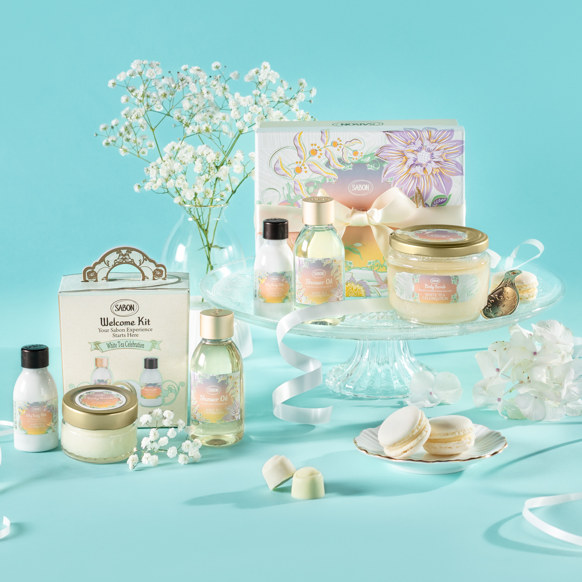 スクラブキット (ホワイトティー・セレブレーション)』 | SABON (サボン)
