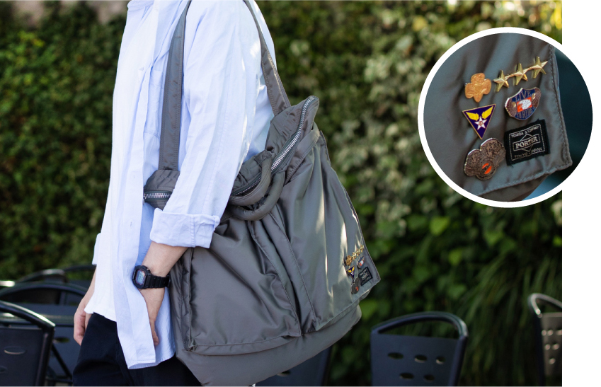 店長の愛用する鞄を紹介する「私の鞄」シリーズ -case01- - SAC'S BAR