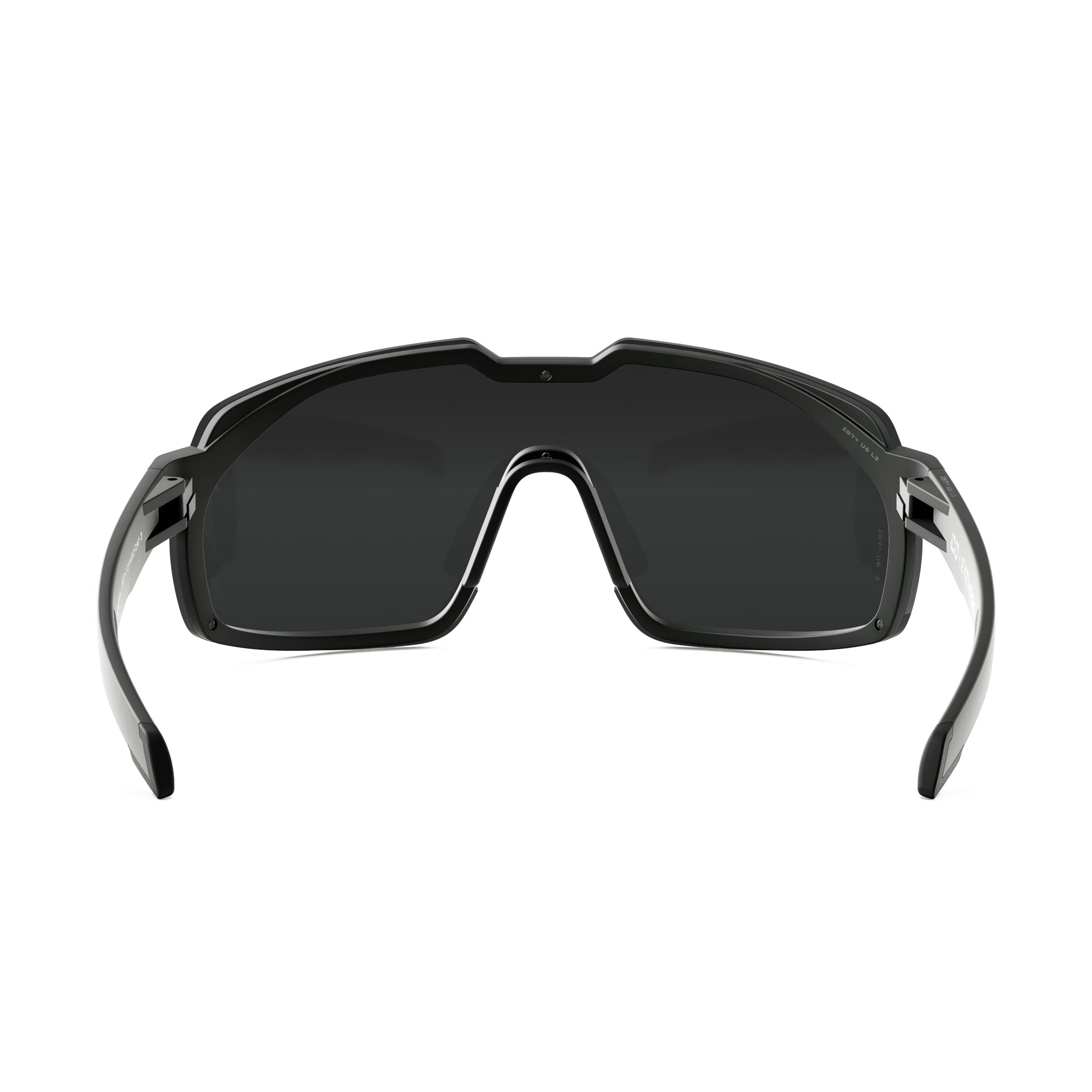Co Eyewear General Z87+ Safety Glasses with Matte Black Frame