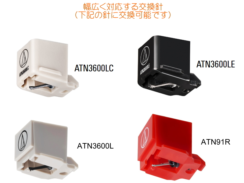 audio-technica VMカートリッジ + Shell テクニカ シェル付き