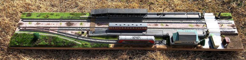 Nゲージ・ローカル駅の全景 – 鉄道模型&鉄道情報 sagamier.com