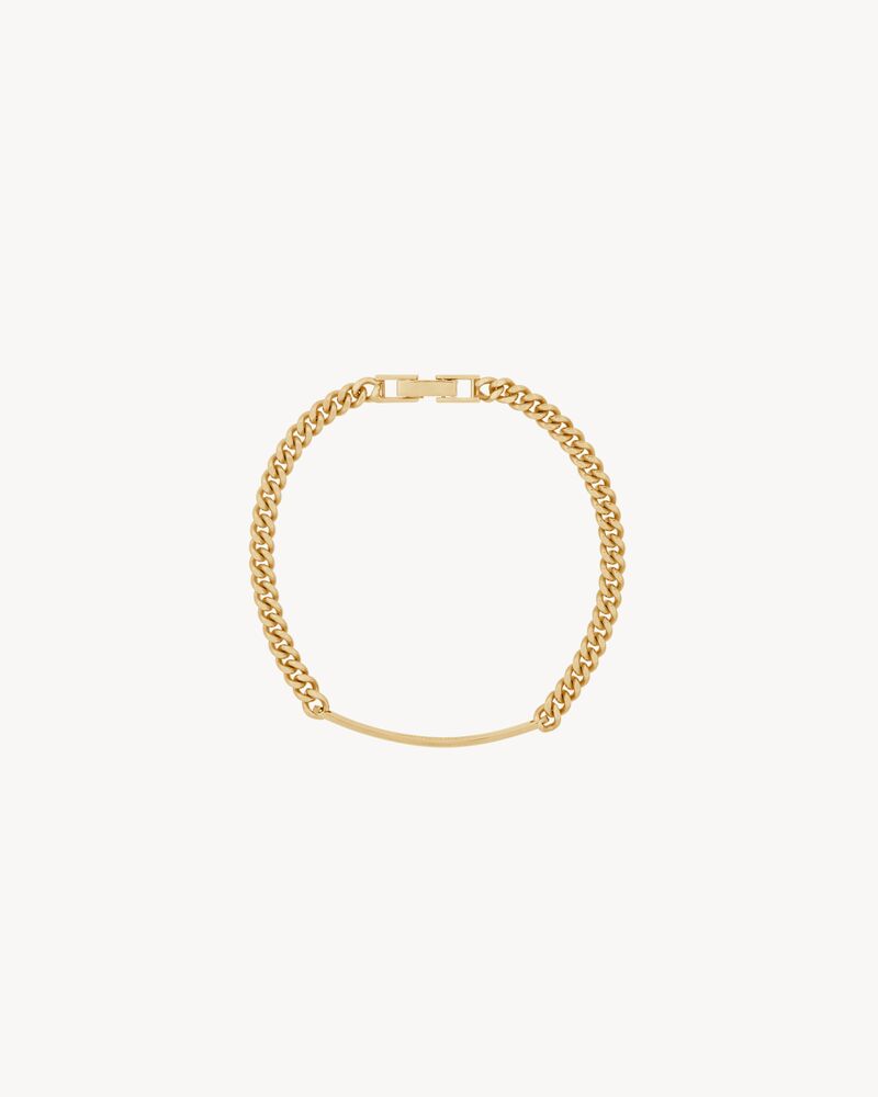 ID ブレスレット（18K イエローゴールド） ゴールド | Saint Laurent