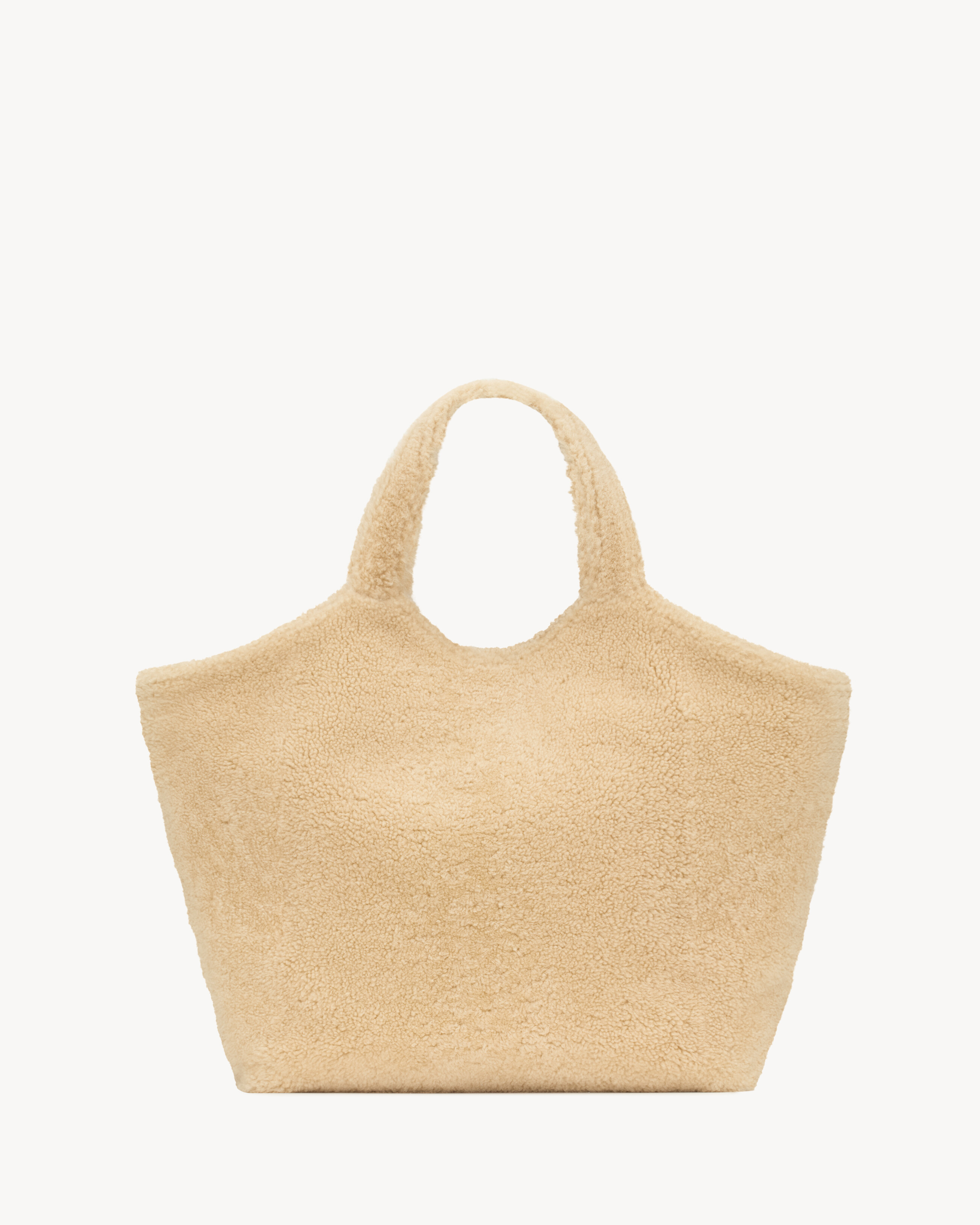 ICARE in shearling in Beige | Saint Laurent | YSL EN-US