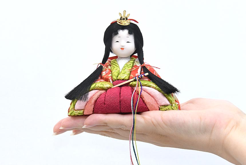 木目込み人形・雅親王雛A（正絹）｜株式会社さくらほりきり