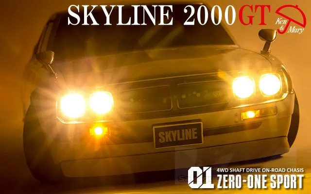 ABC-Hobby 40700 1/10 Zero One Sport / Nissan Skyline 2000 GT - ABC