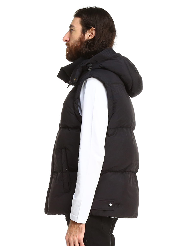 ディーゼル メンズ ベスト DIESEL ブランド ジレ アウター フード着脱