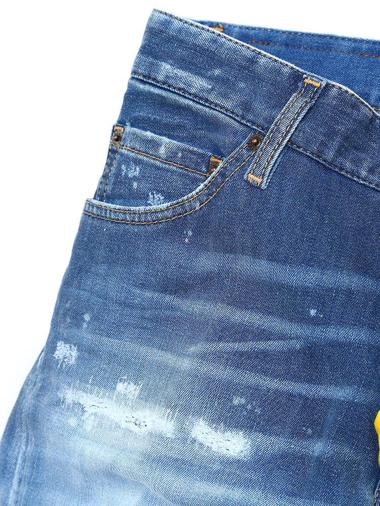 DSQUARED2 (ディースクエアード) ダメージ ジップフライ ジーンズ SEXY