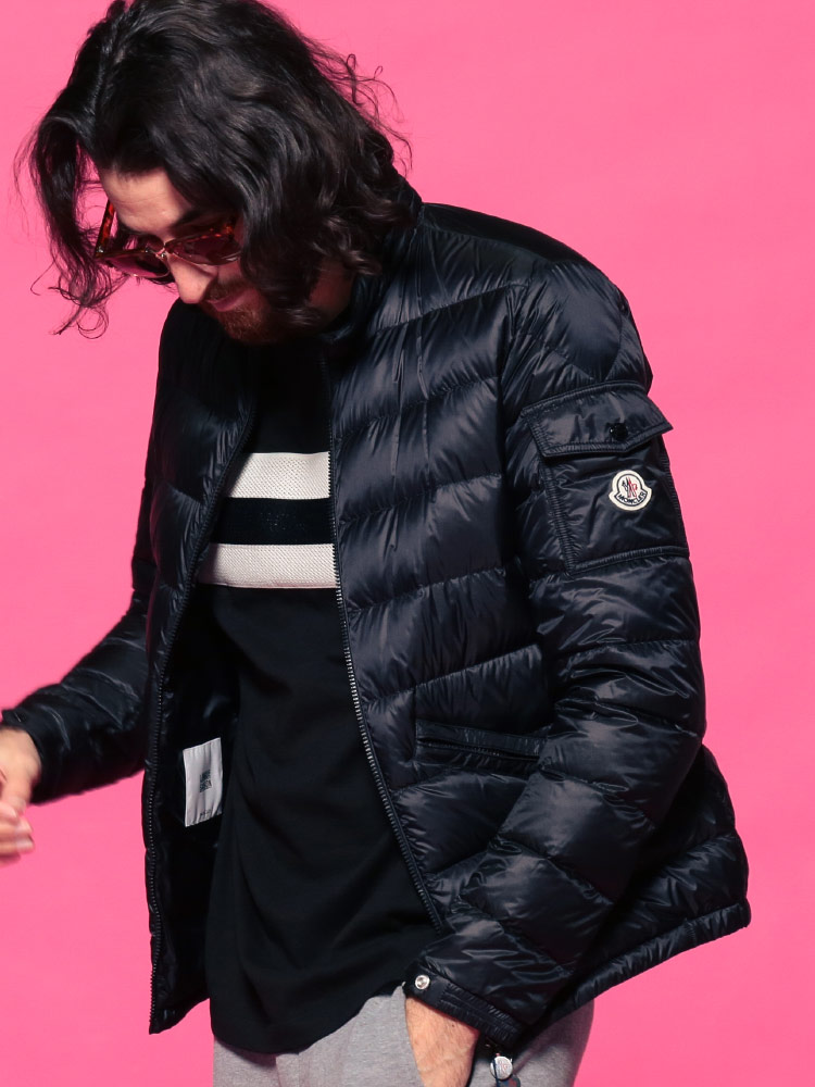 モンクレール メンズ ライトダウン MONCLER ナイロン ブランド