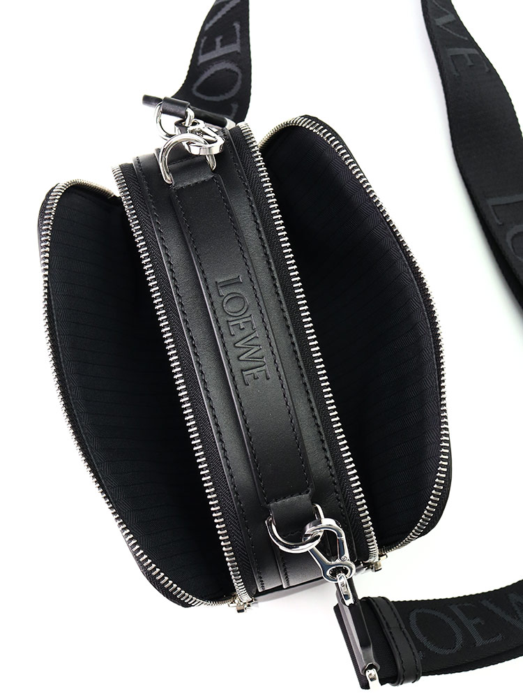 メンズ ブランドLOEWE (ロエベ) ミニ カメラ クロスボディバッグ