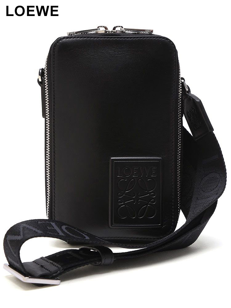 LOEWE (ロエベ) サテンカーフ バーティカル クロスボディポケット