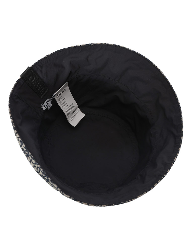 LOEWE (ロエベ) リバーシブル アナグラム バケットハット メンズ