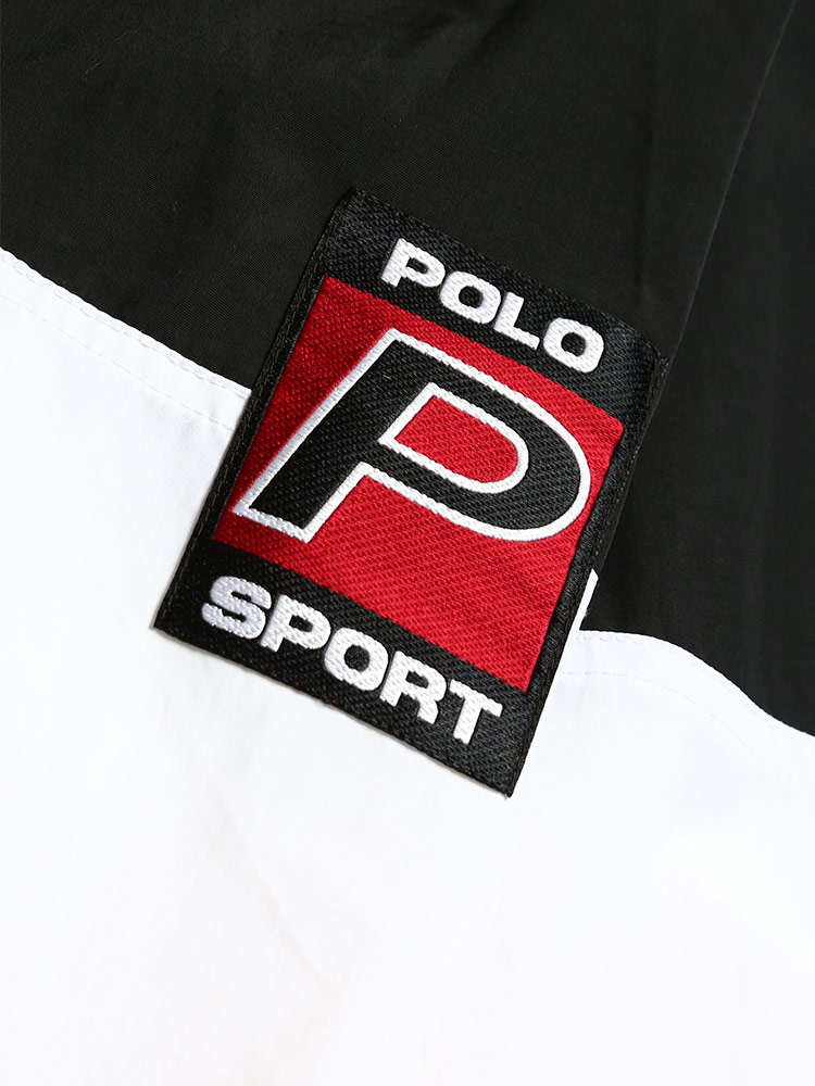 POLO SPORT (ポロスポーツ) ナイロン 切り替え フルジップ ブルゾン