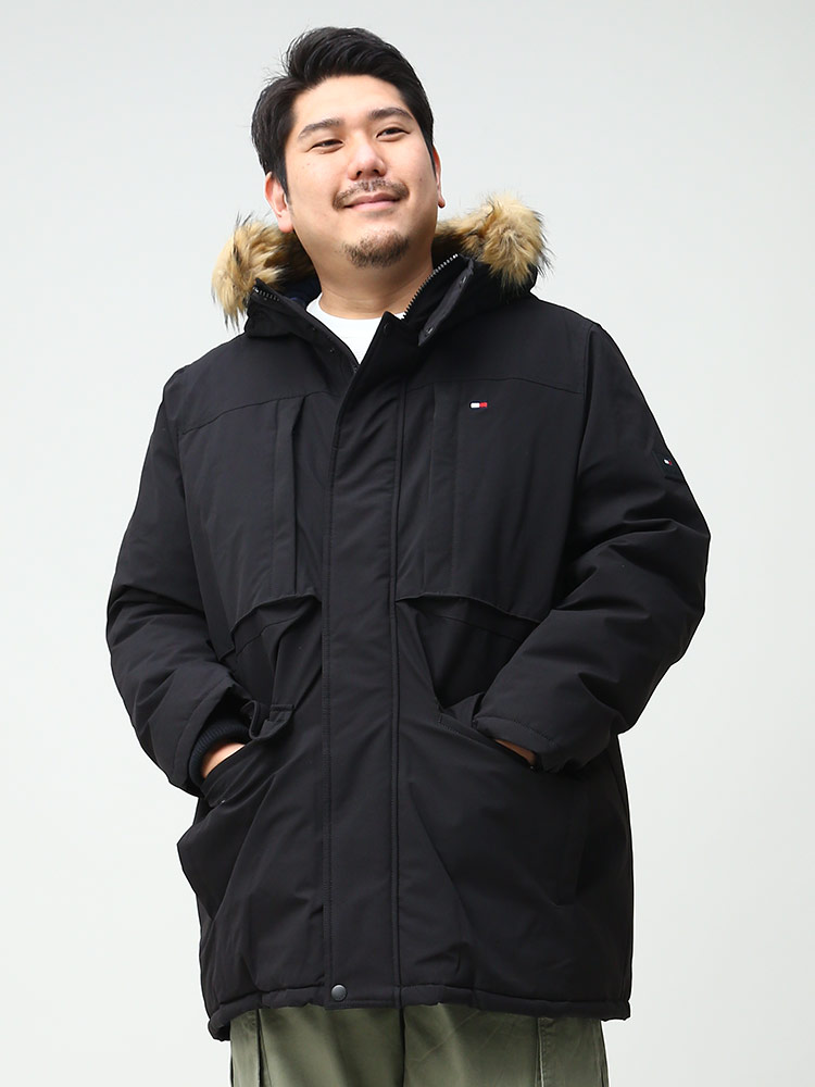 大きいサイズ メンズ TOMMY HILFIGER (トミーヒルフィガー) ファー