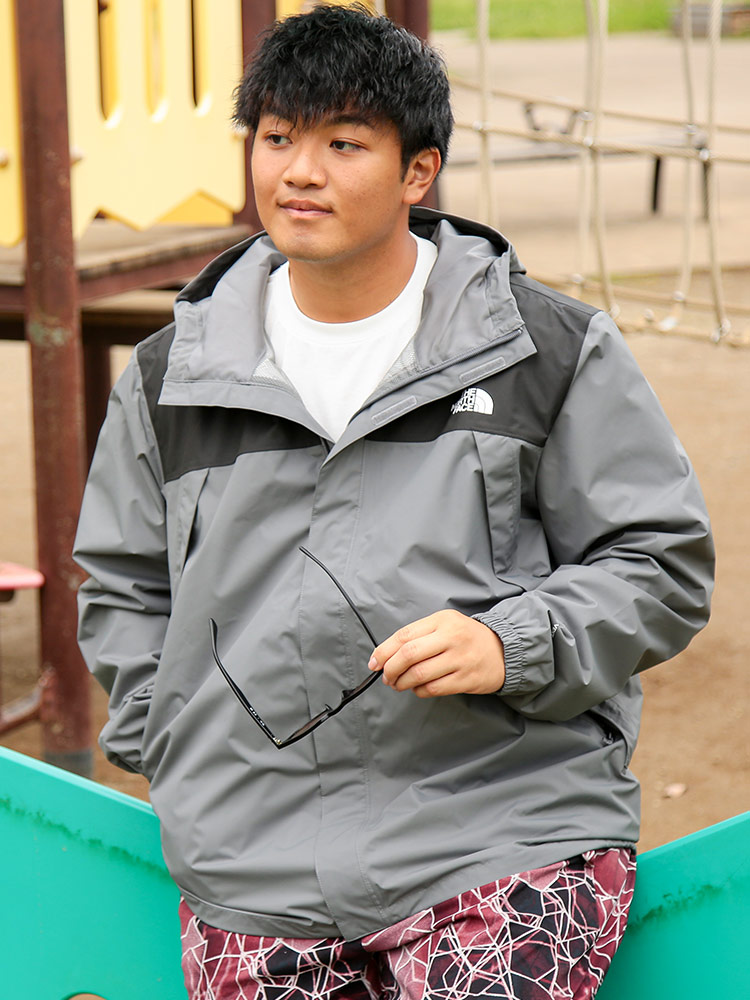 マウンテンパーカー ジャケット 背裏メッシュ 切替 フルジップ DRYVENT