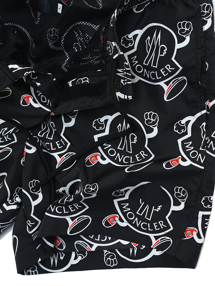 MONCLER (モンクレール) ワッペンキャラ メッシュインナー スイム