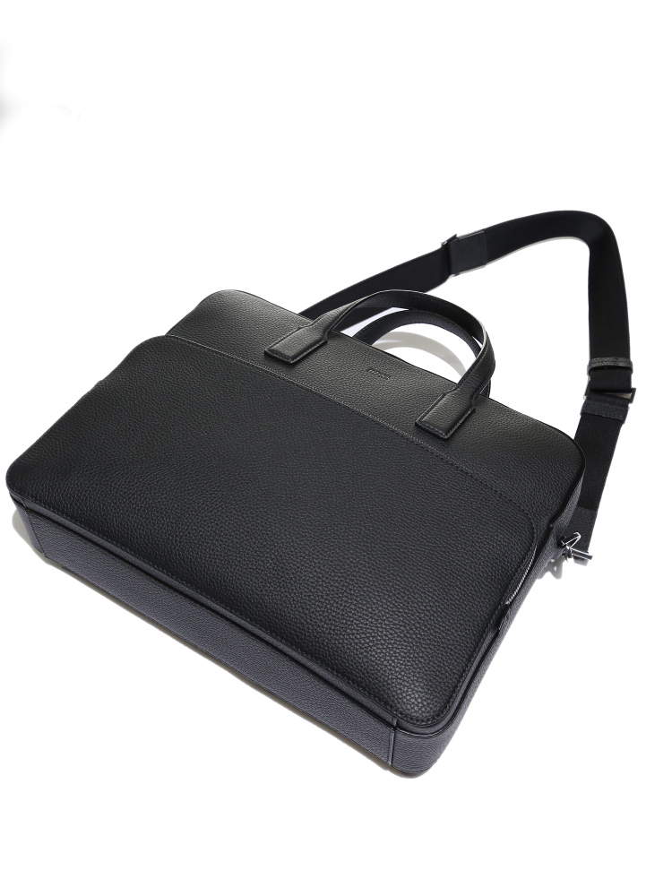 HUGO BOSS (ヒューゴボス) 2WAY レザー トート ショルダー ビジネス