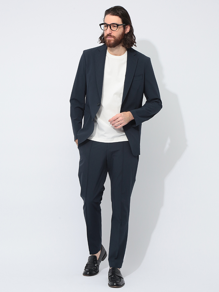 HUGO BOSS (ヒューゴボス) ストレッチ シングル ジャケット ロング