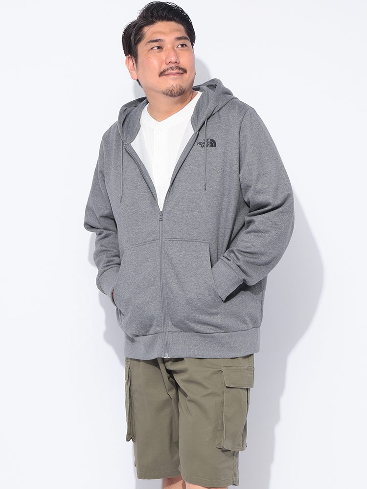 フルジップ パーカー 裏起毛 SIMPLE DOME FULL ZIP HOODIE トップス