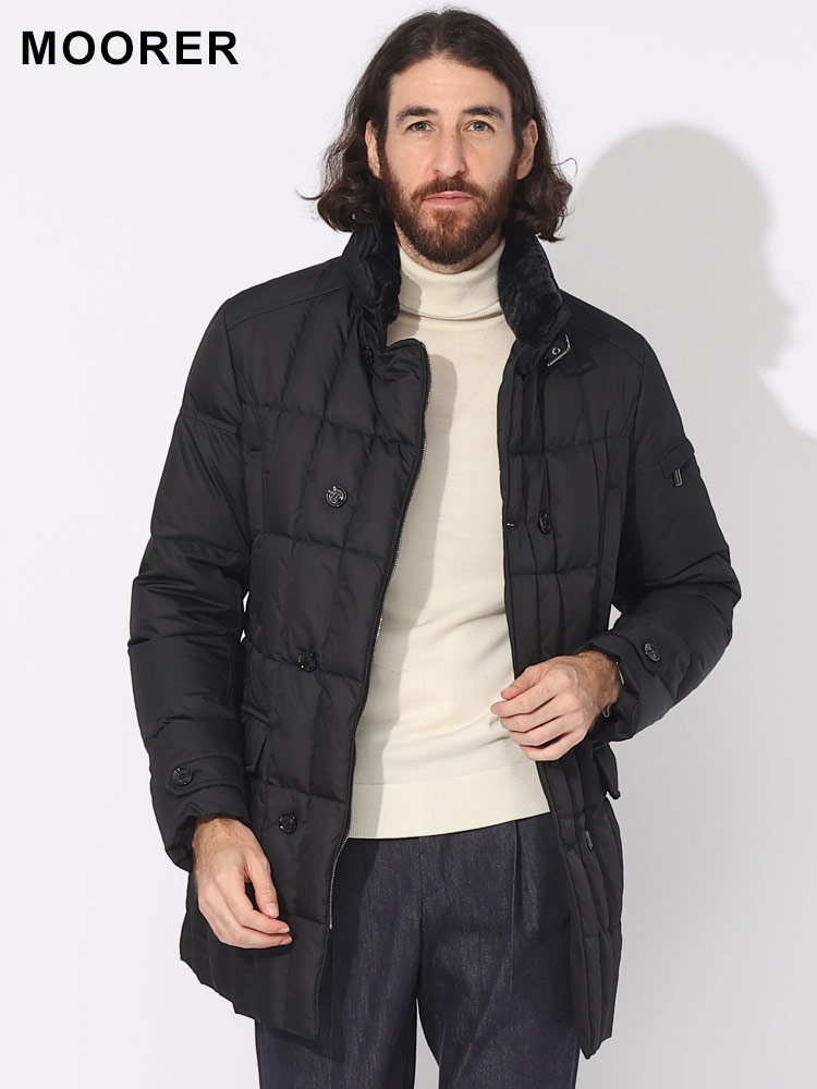 MOORER (ムーレー) スタンド ダブル ダウンコート MRMORRISKM ブランド