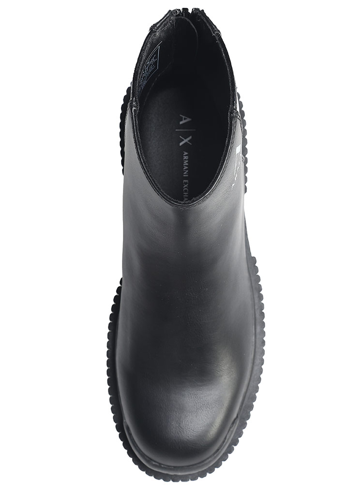 ARMANI EXCHANGE (アルマーニ エクスチェンジ) 異素材 ロゴ ショート