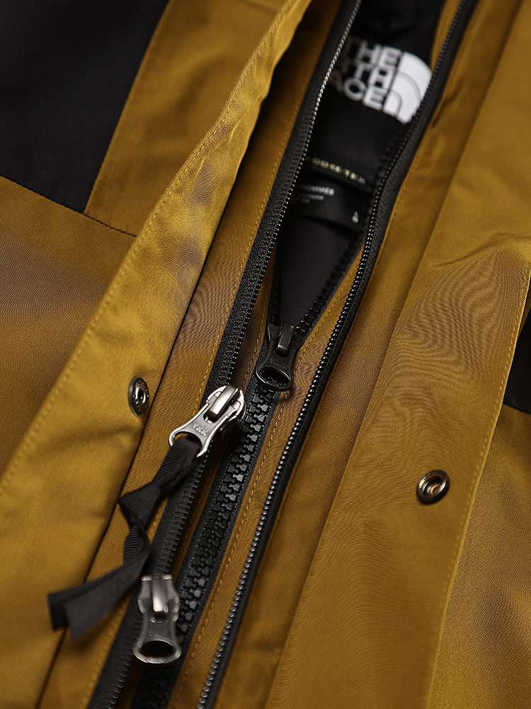 THE NORTH FACE (ザ ノースフェイス) GORE-TEX ロゴ刺繍 フルジップ