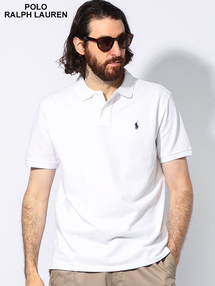 POLO RALPH LAUREN (ポロラルフローレン) コットン100％ 鹿の子 ロゴ
