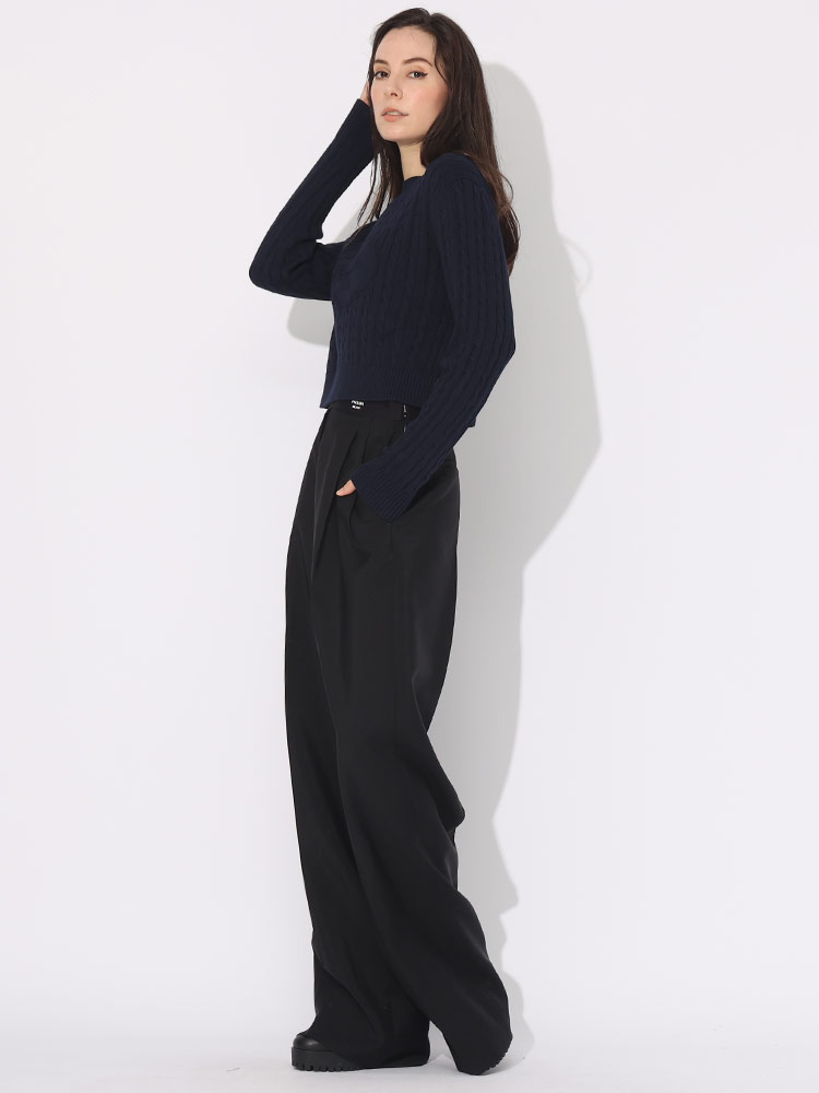 PRADA (プラダ) ロゴ ハイネック ニット PRLP24A2S ブランド