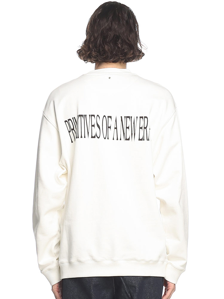 OAMC (オーエーエムシー) 裏起毛 クルーネック トレーナー WORLD