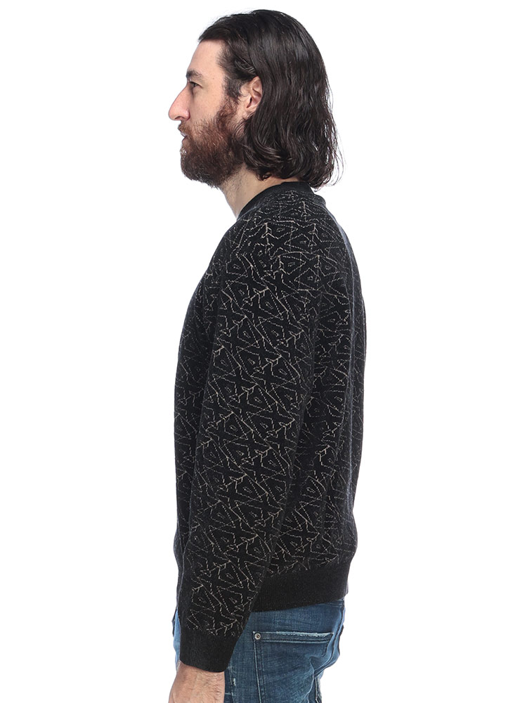 ARMANI EXCHANGE (アルマーニ エクスチェンジ) ジャガードロゴ クルー