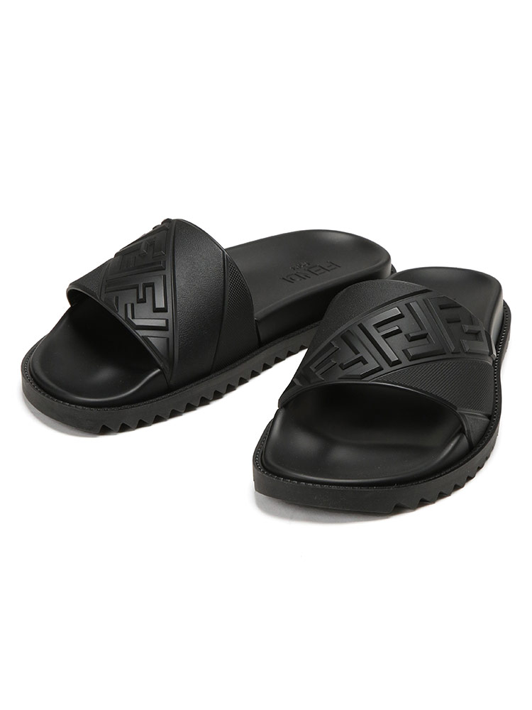 FENDI (フェンディ) ロゴ マークバンド シャワー サンダル