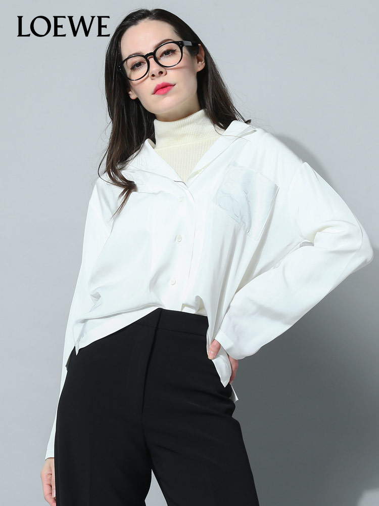 LOEWE (ロエベ) アナグラム パジャマ ブラウス 【春夏新作