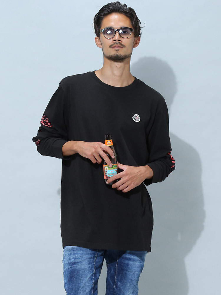 モンクレール メンズ Tシャツ 長袖 MONCLER ブランド ロンT トップス