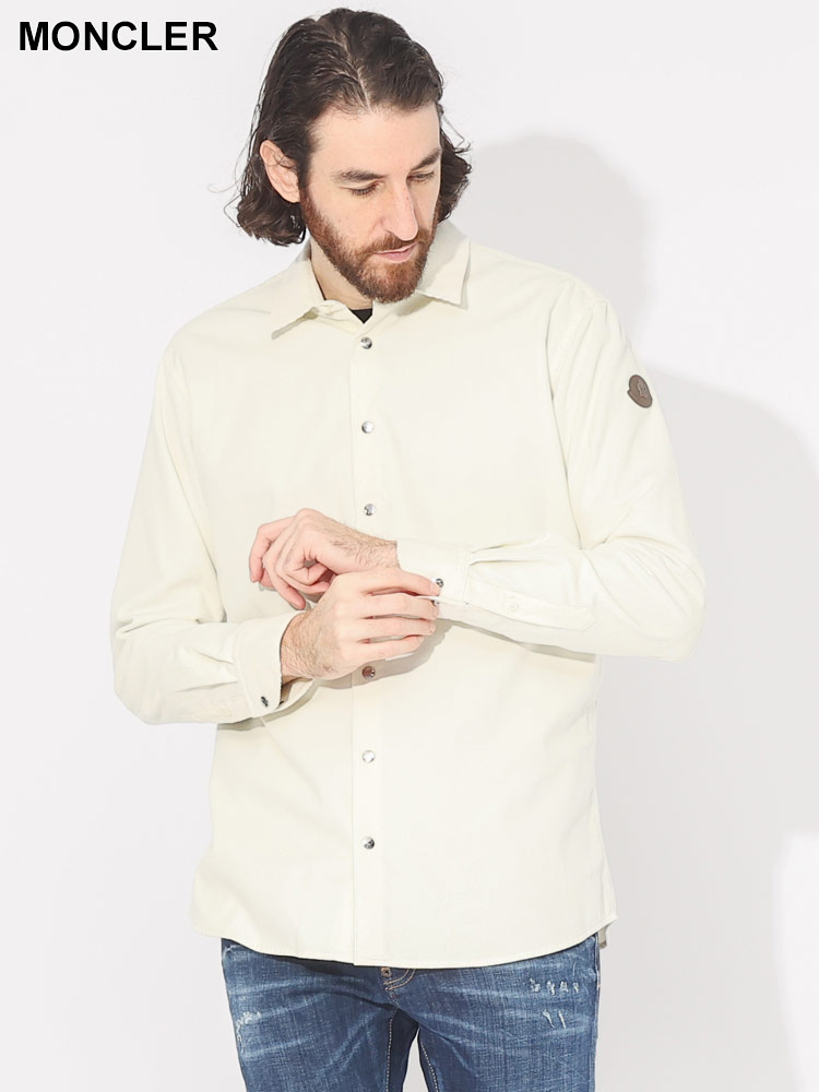 MONCLER (モンクレール) コーデュロイ 長袖 シャツ MC2F00007549H4