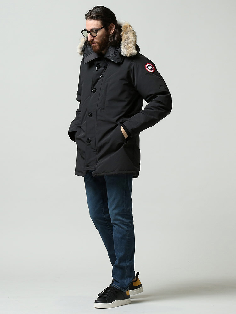 CANADA GOOSE (カナダグース) ファーフード フルジップ ダウン
