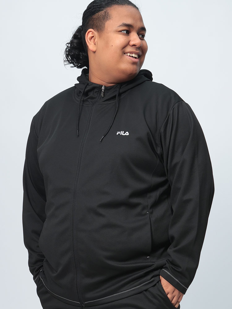 フルジップ パーカー 吸水速乾 UV対策 ワッフル トップス ドライ