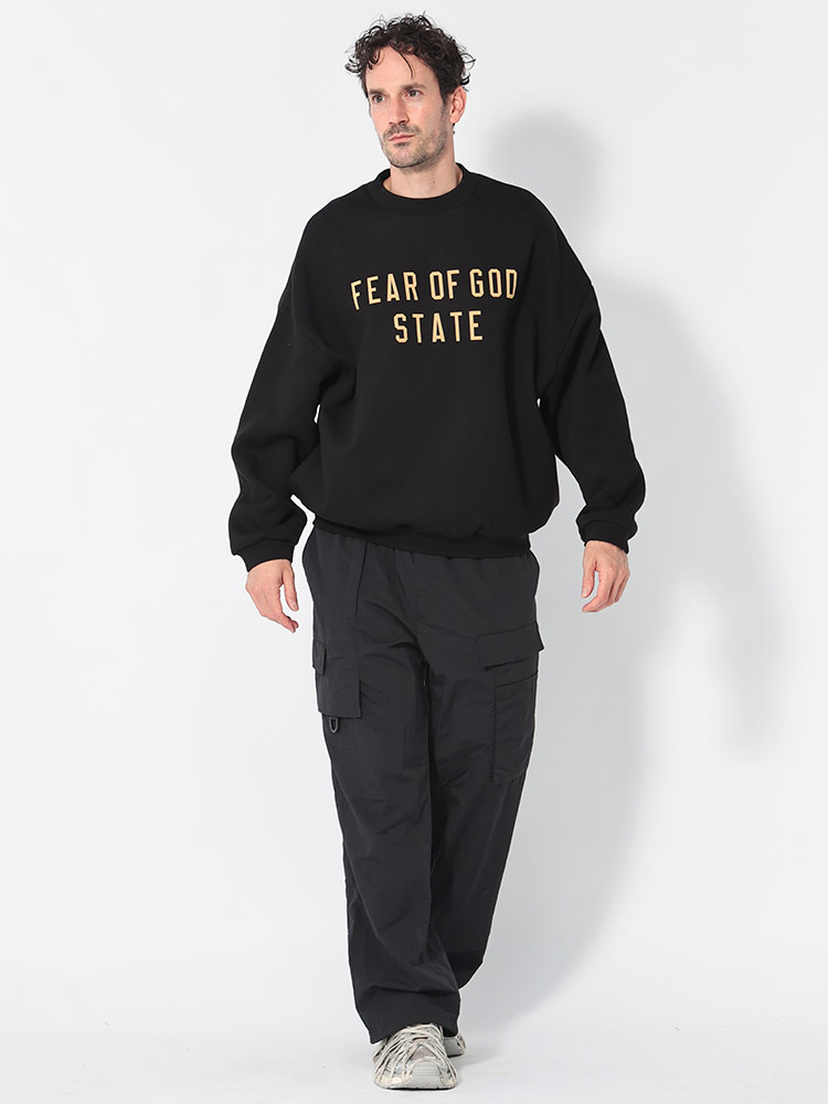 FOG ESSENTIALS (エフオージーエッセンシャルズ) 裏起毛 ロゴ ポケット