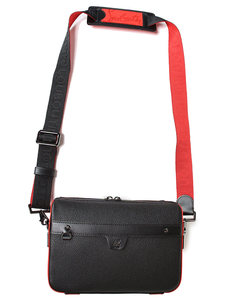 Christian Louboutin (クリスチャン ルブタン) レザー ラバー切替