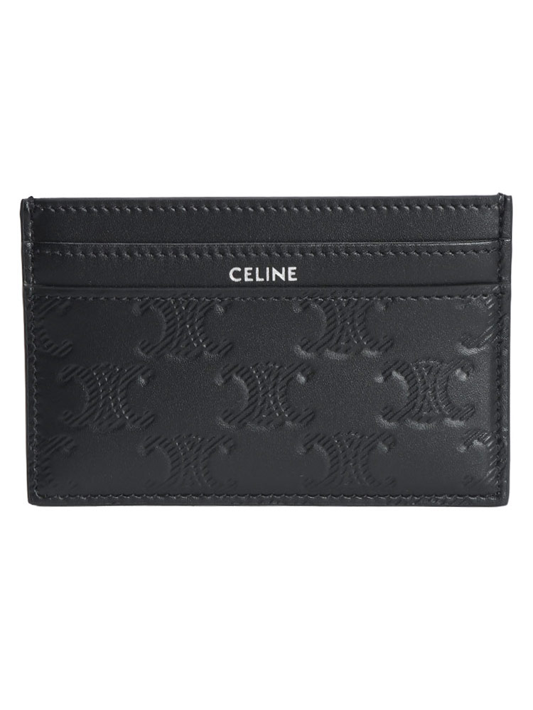 CELINE (セリーヌ) トリオンフ エンボス加工カーフスキン カード