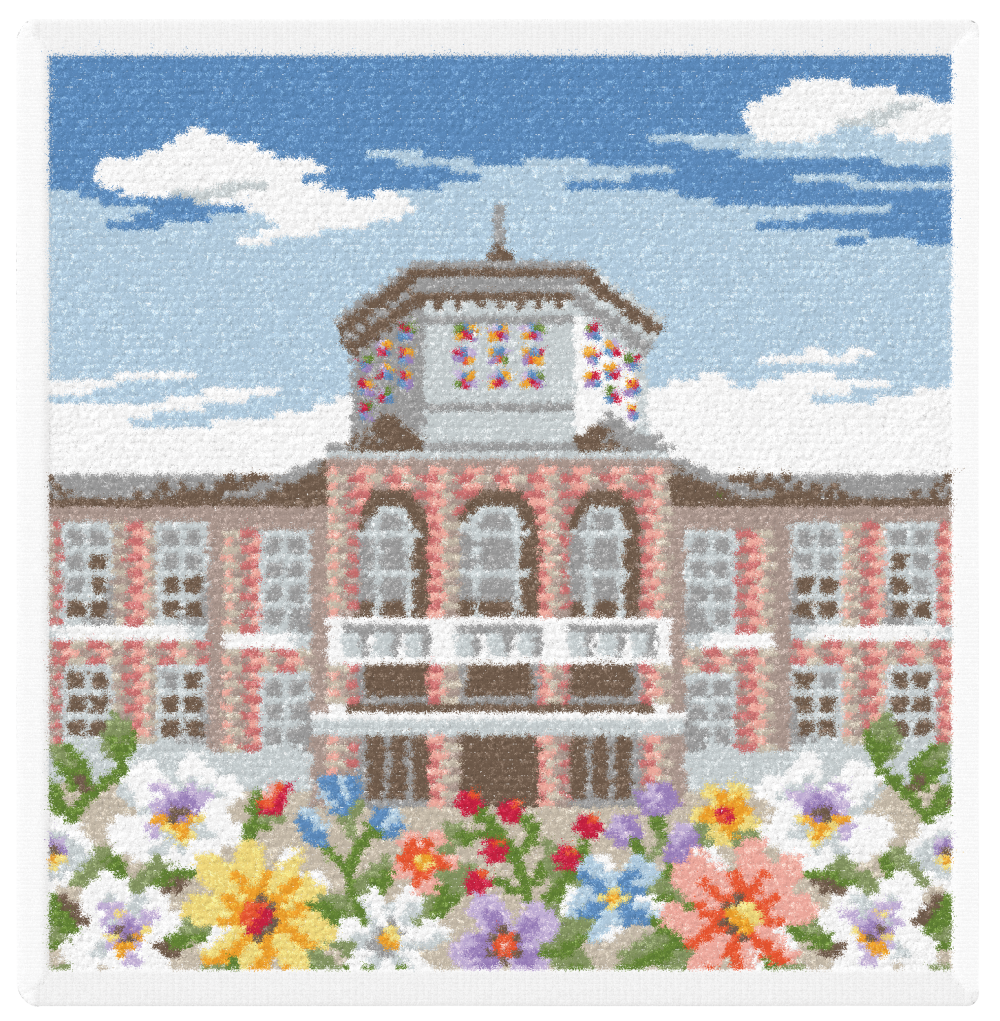 同志社女子大学オリジナルフェイラーハンカチ