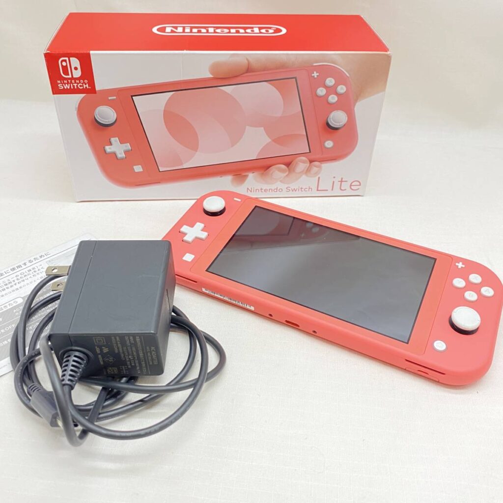ジャンク】中古 Nintendo Switch Lite コーラル 本体 ジャンク品