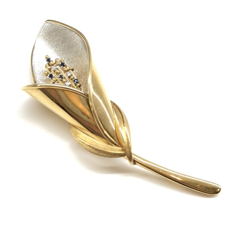 K18 18金 ブローチの買取実績 | 買取専門店さすがや