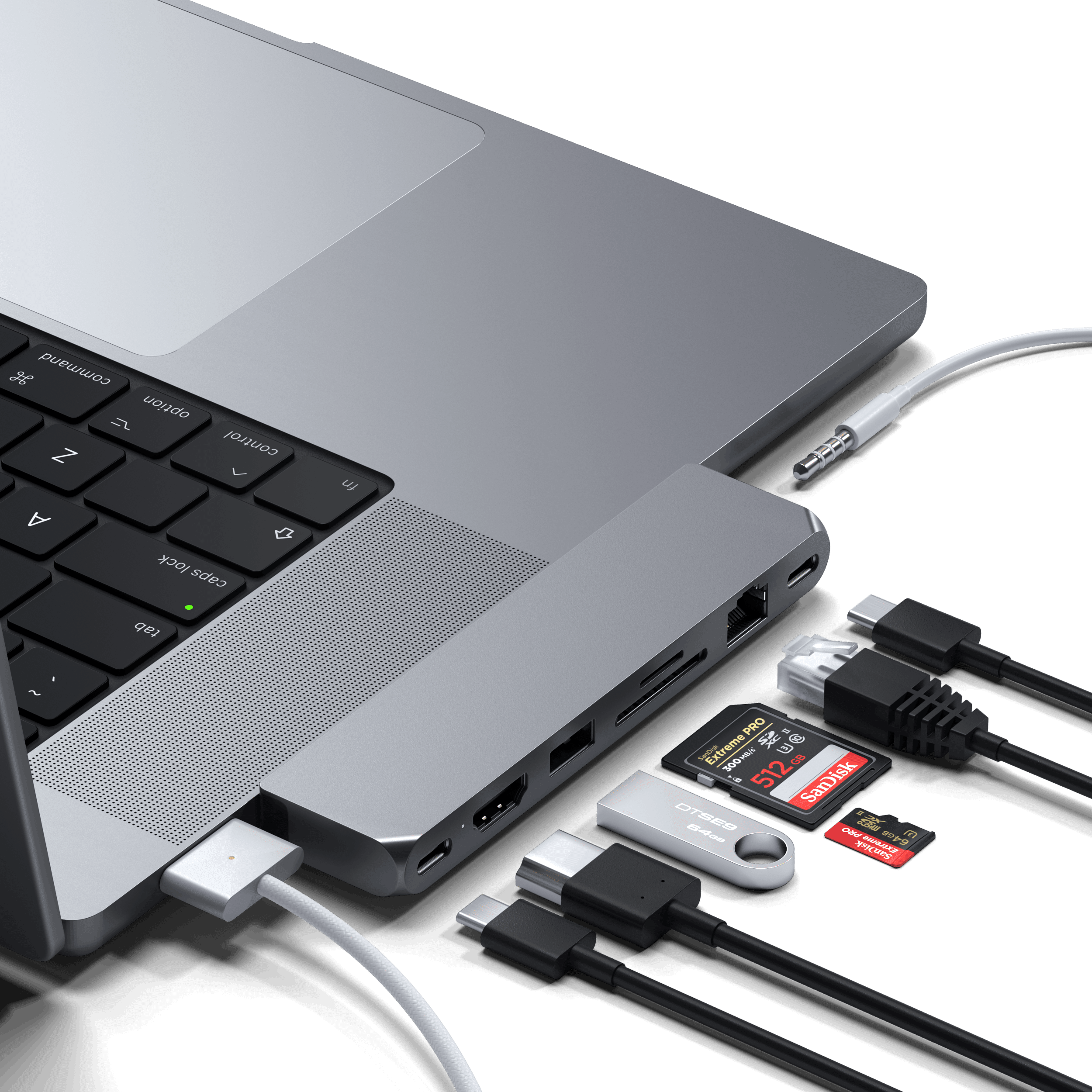 Pro Hub Max | USB-C Multiport for MacBook Pro – Satechi