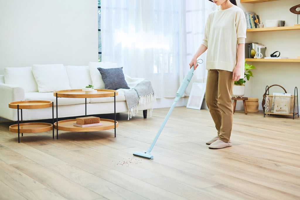 BRUNO（ブルーノ）スリム2WAYスティッククリーナー PBL/IV 全2色