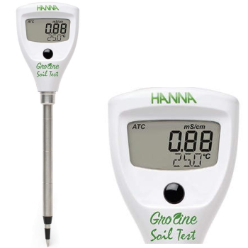 土壌ダイレクトECテスター HI 98331N | 導電率計(EC計)【SATOTECH】