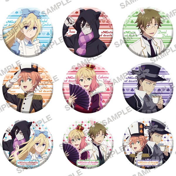 殺戮の天使 缶バッジ Mad Tea Party ザック 殺戮の天使 MAD tea party