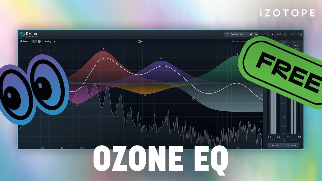 無料】iZotope『Ozone 11 EQ』ミックスのパンチを創造的に制御できるEQ