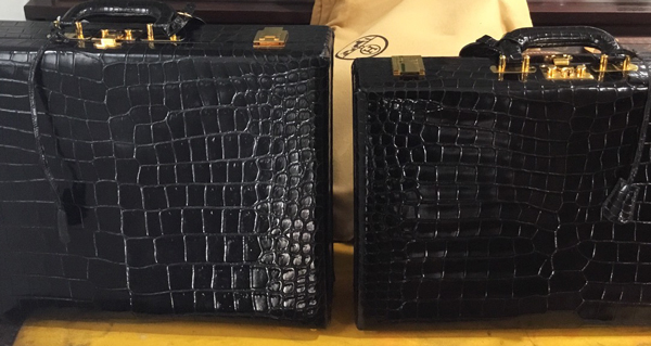 エルメス クロコダイルのアタッシュケース/サイズ比較。 | エルメス