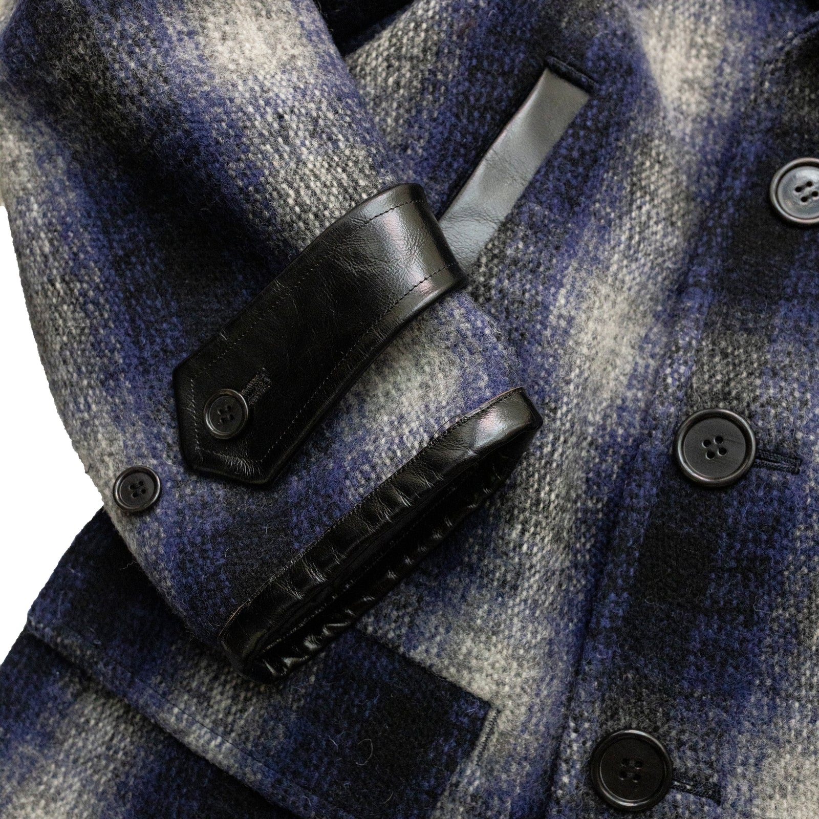 OMBRECHECK P-COAT / NAVY – SC WEB STORE